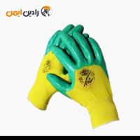 دستکش استاد کار نیتریل سبز