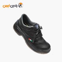 کفش ایمنی ایمن ترن چرم ساق کوتاه