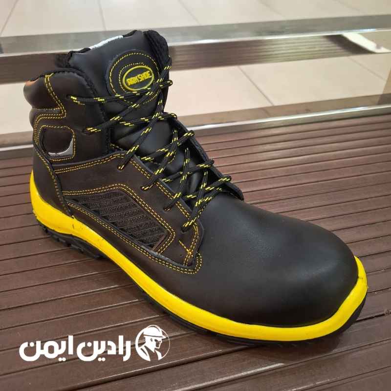 کفش ایمنی عایق برق فشار قوی رینو مشکی