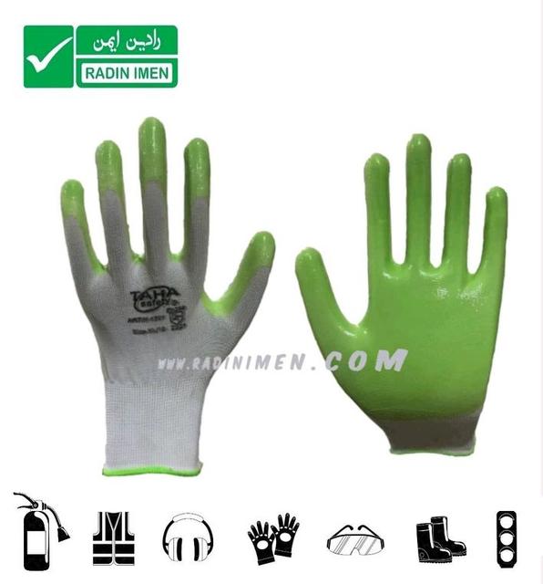دستکش ایمنی نیتریل طاها دستکش ایمنی نیتریل طاها