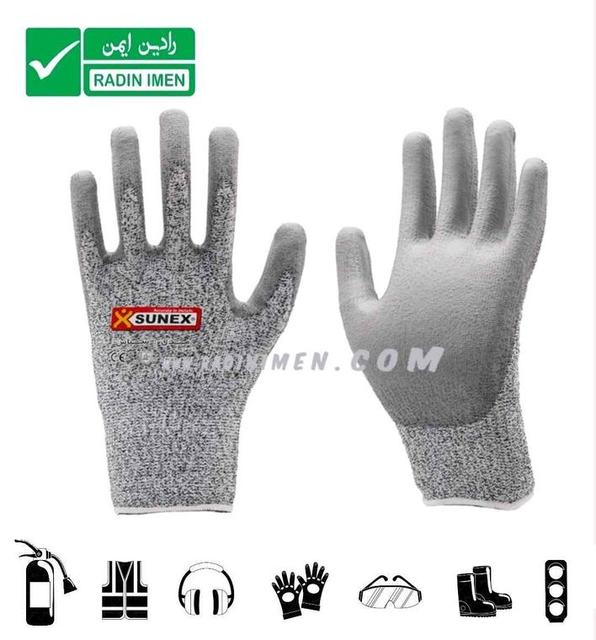 دستکش ضدبرش سانکس مدل سپاس L1609 دستکش ضدبرش سانکس مدل سپاس L1609