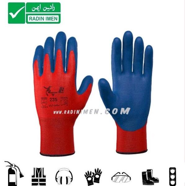 دستکش کف نیتریل تاپ کد 235