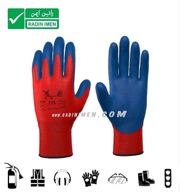 دستکش کف نیتریل تاپ کد 235 دستکش کف نیتریل تاپ کد 235