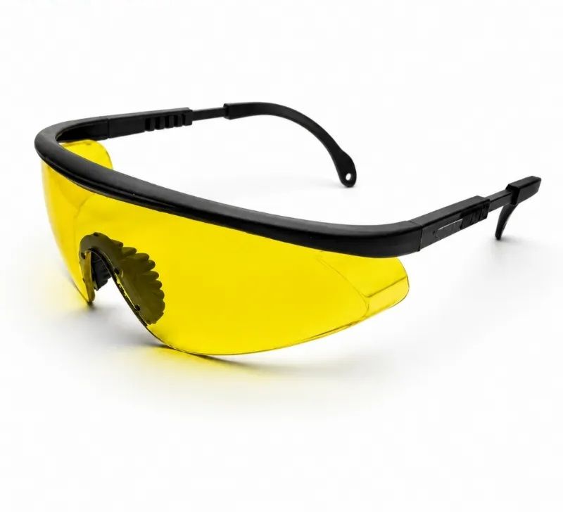 totas-at117-yellow-lens-safety-glasses عینک لنز زرد توتاص AT117 - تصویر 4